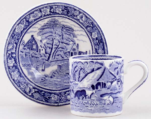 Coffee Can and Saucer c1930s